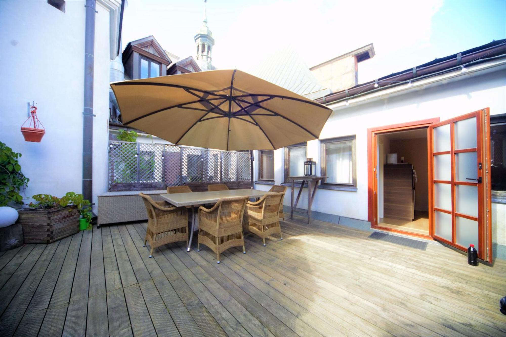 Two Bedroom / Old Town With Private Terrace รีกา ภายนอก รูปภาพ